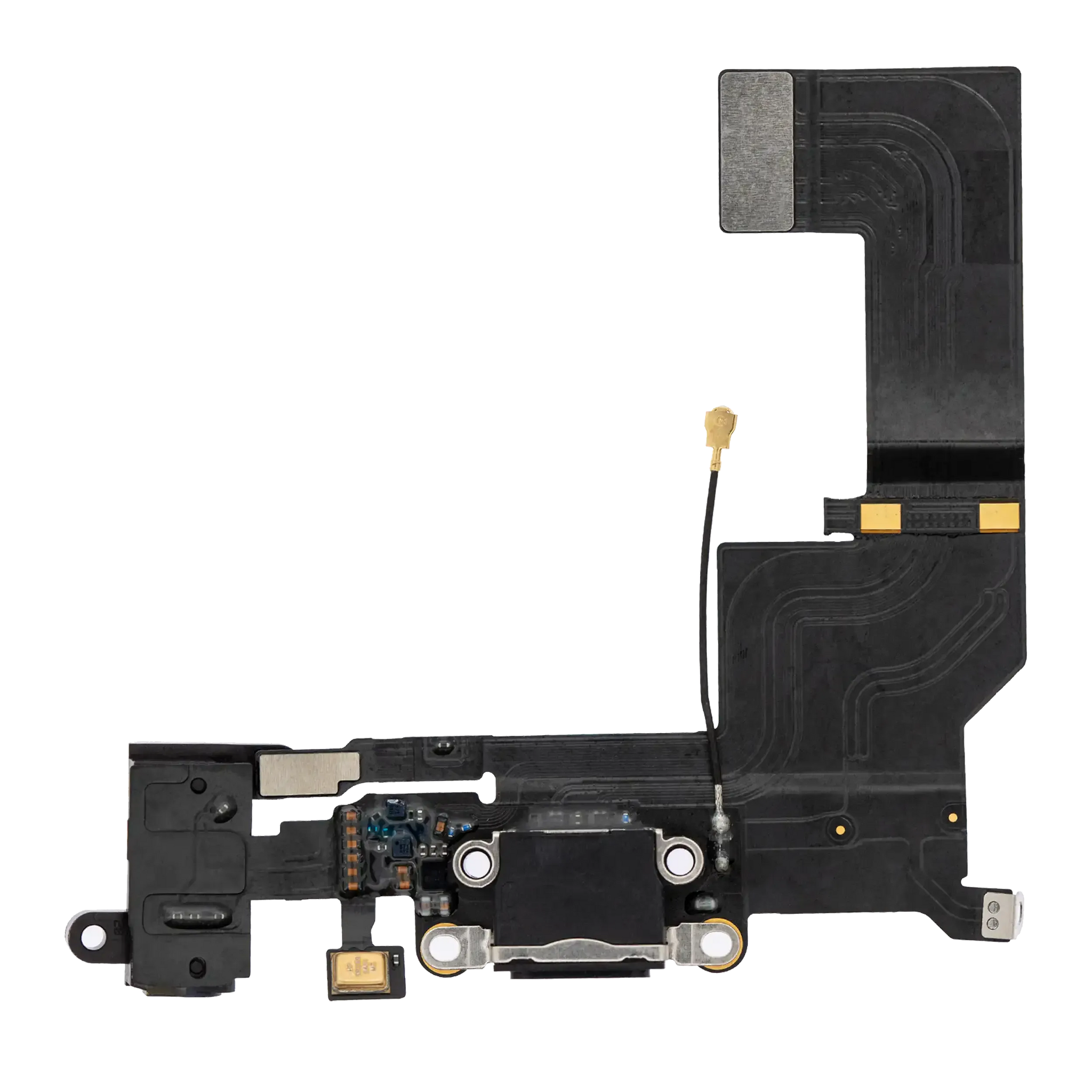 Charging Port Flex Cable For iPhone 5S (Pull) (Space Gray)
