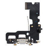 Charging Port Flex Cable For iPhone 7 (Pull) (Silver)