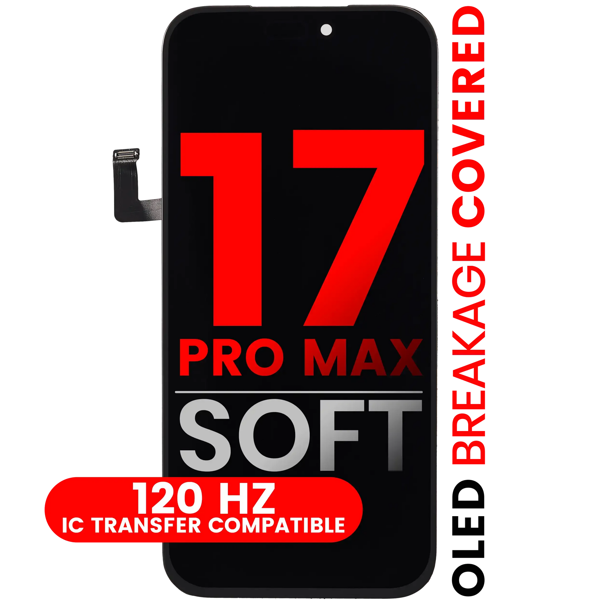 OLED Assembly For iPhone 17 Pro Max (Pro OLED) (120HZ)