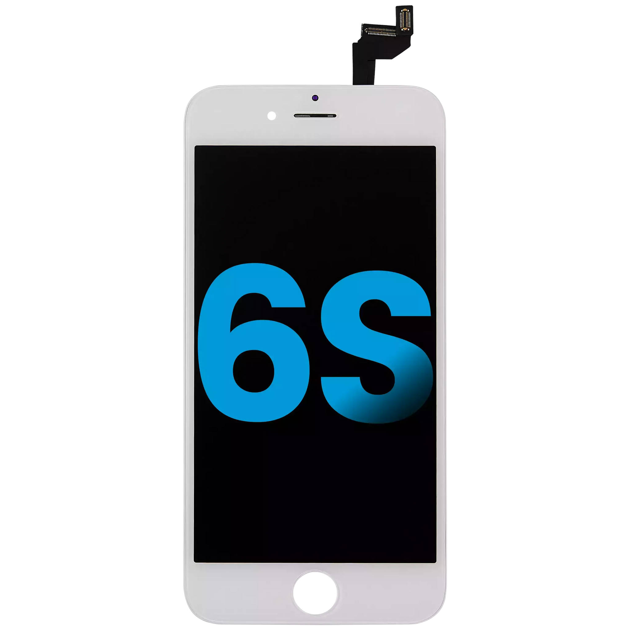 LCD Assembly With Steel Plate For iPhone 6S (Pro Incell) (White)