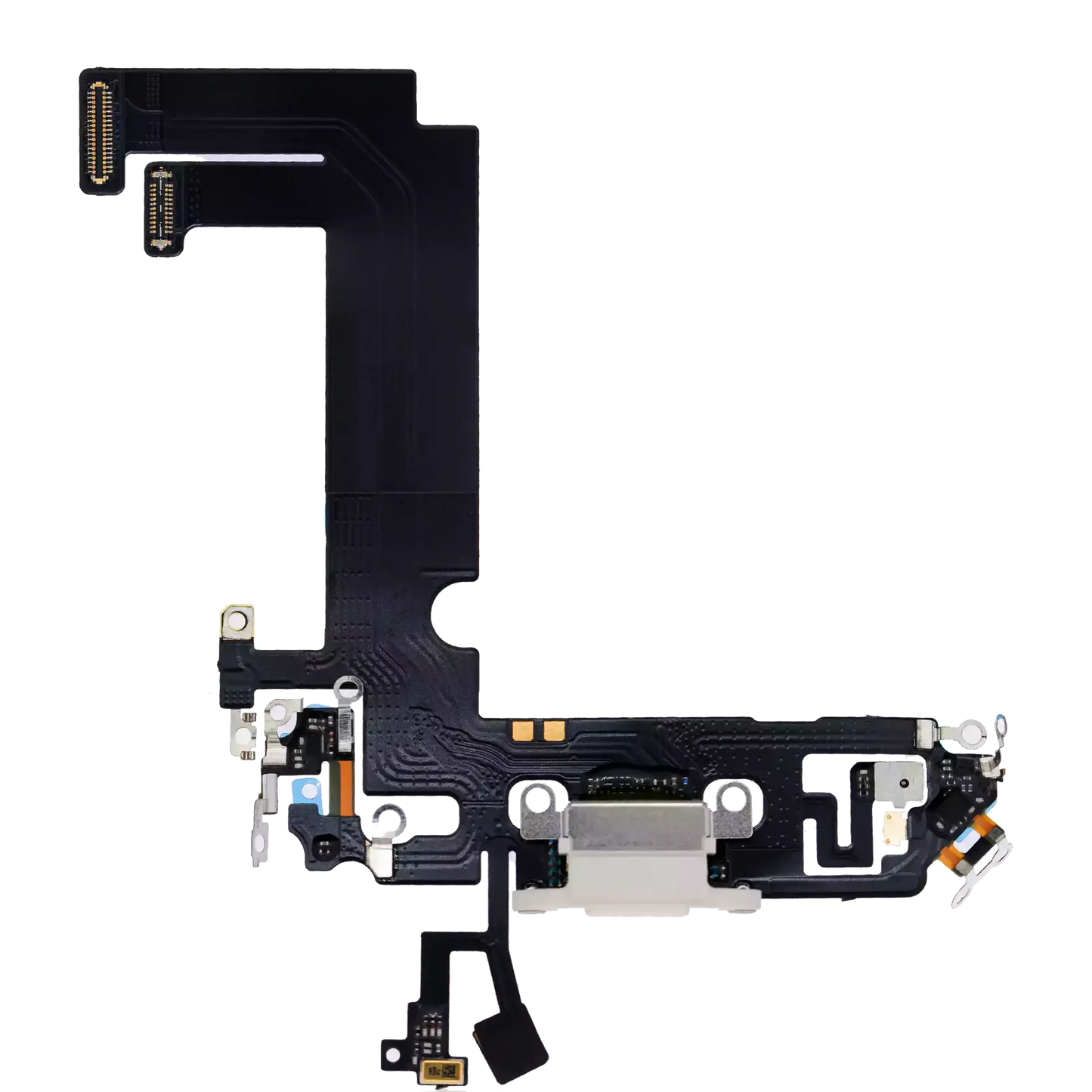 Charging Port Flex Cable For iPhone 12 Mini (Pull) (White)