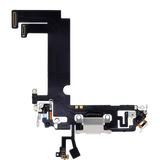 Charging Port Flex Cable For iPhone 12 Mini (Pull) (White)