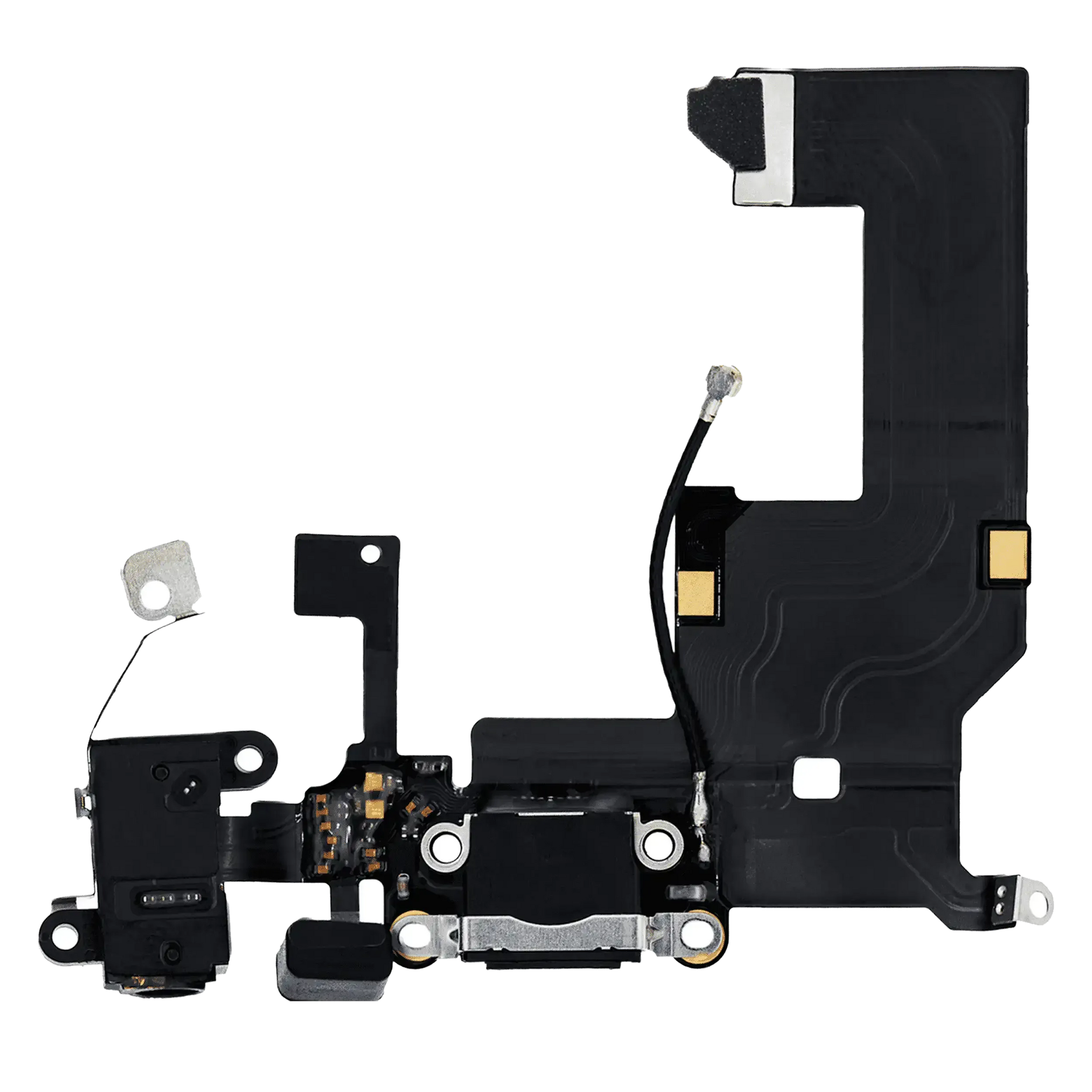 Charging Port Flex Cable For iPhone 5 (Pull) (Space Gray)