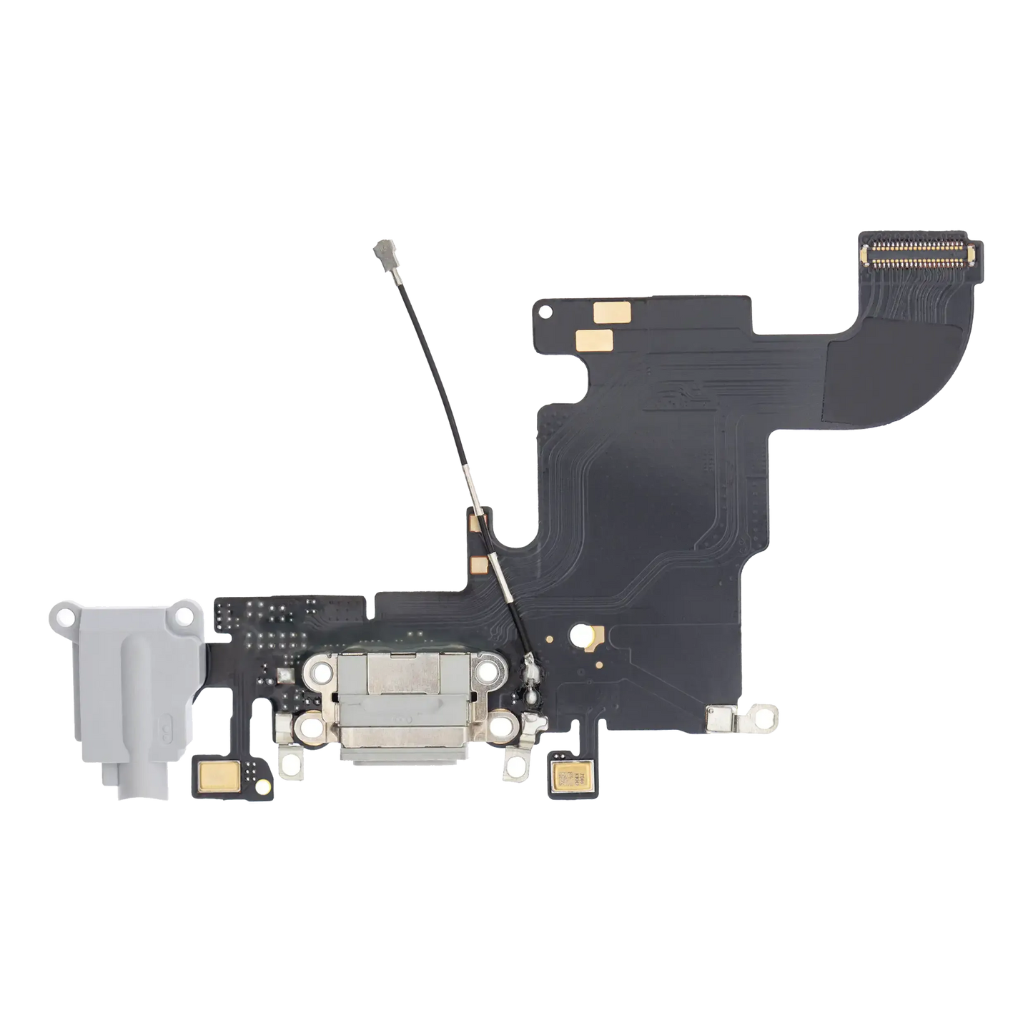 Charging Port Flex Cable For iPhone 6S (Pull) (Silver)
