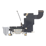 Charging Port Flex Cable For iPhone 6S (Pull) (Silver)