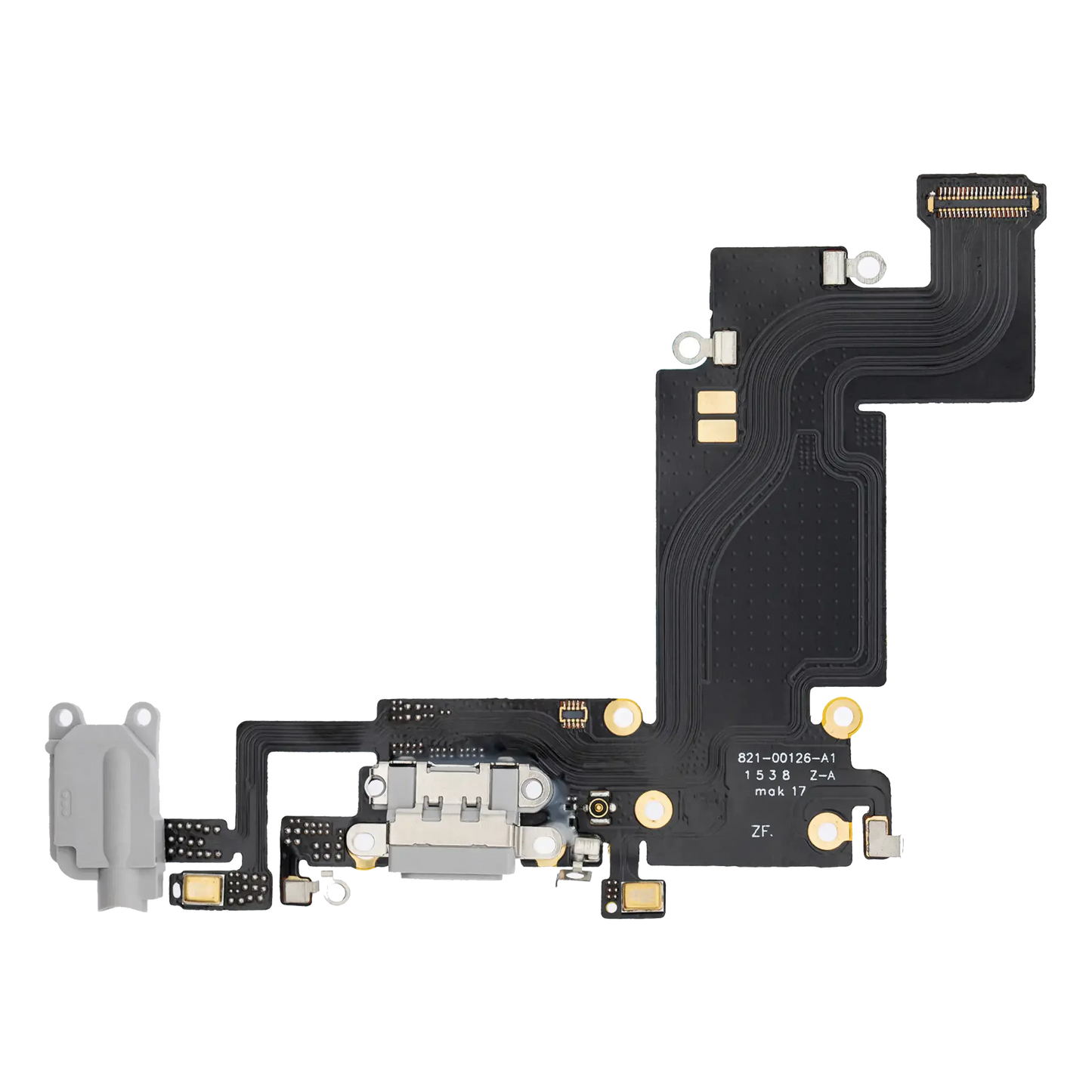 Charging Port Flex Cable For iPhone 6S Plus (Pull) (Silver)