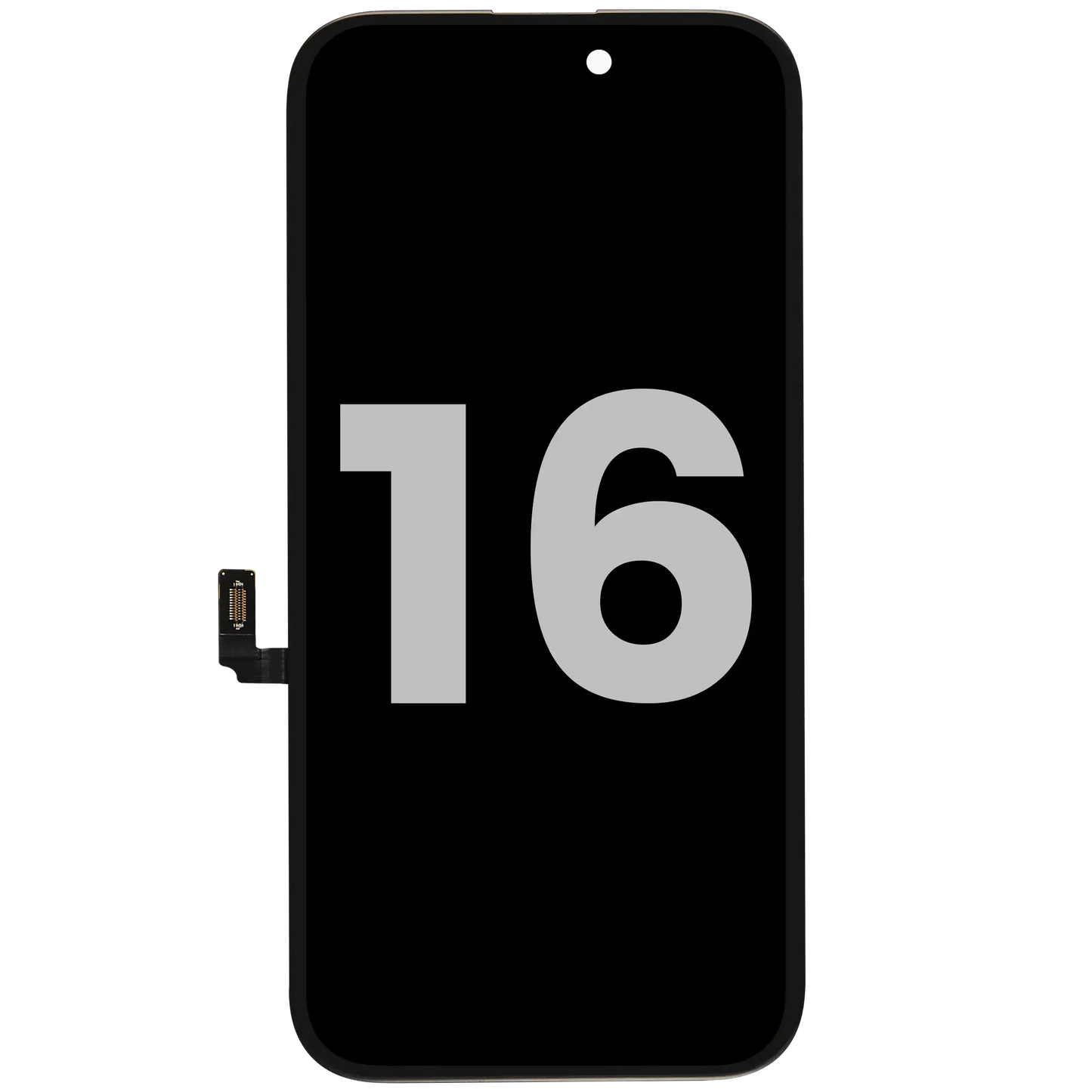 OLED Assembly For iPhone 16 with Light Sensor Flex Cable (Pull A)