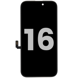 OLED Assembly For iPhone 16 with Light Sensor Flex Cable (Pull A)