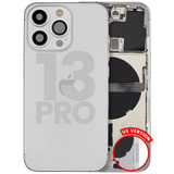 Back Housing W/ Small Parts For iPhone 13 Pro (US Version) (Pull) (Silver)