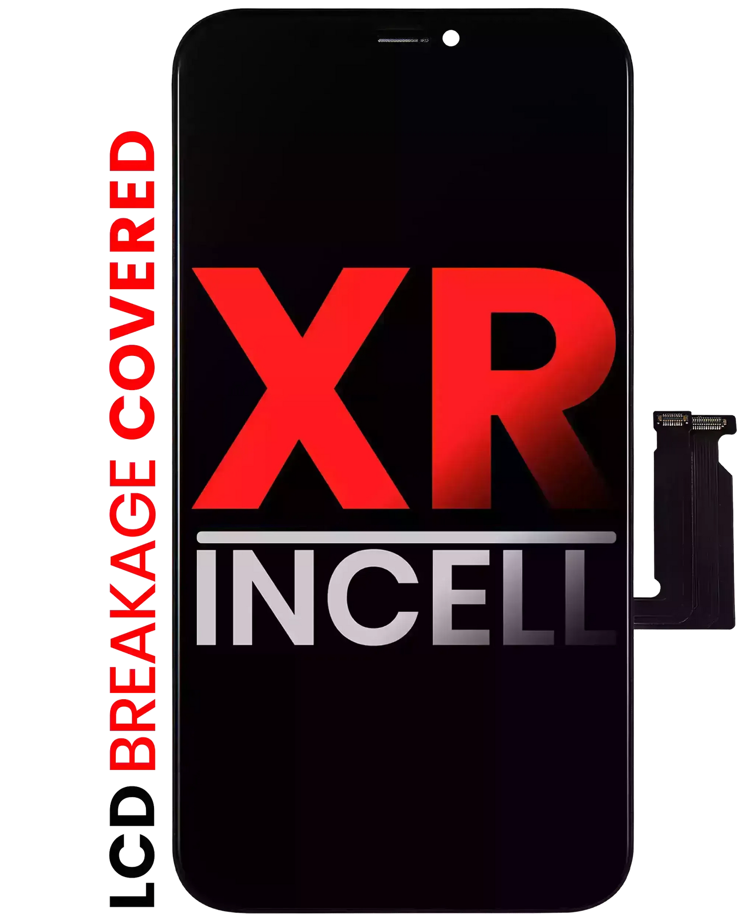 LCD Assembly With Steel Plate Pre-Installed For iPhone XR (Incell)