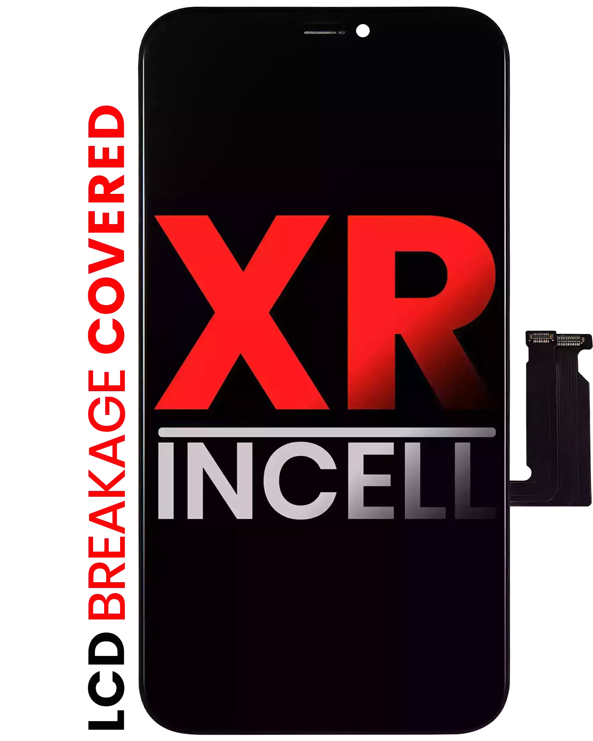 LCD Assembly With Steel Plate Pre-Installed For iPhone XR (Incell)
