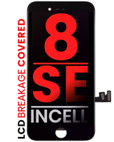 LCD Assembly With Steel Plate For iPhone 8 / SE (2020 / 2022) (Pro Incell) (Black)