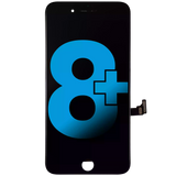 LCD Assembly With Steel Plate For iPhone 8 Plus (Incell) (Black)