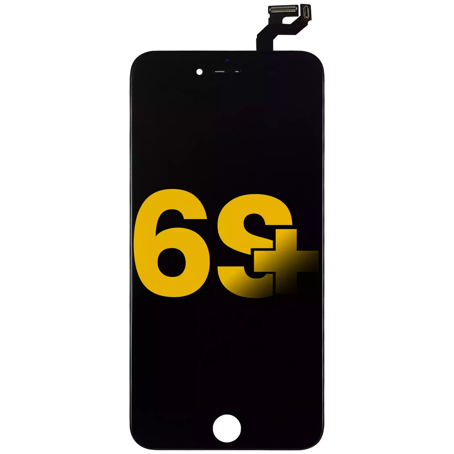 LCD Assembly With Steel Plate For iPhone 6S Plus (Refurbished) (Black)