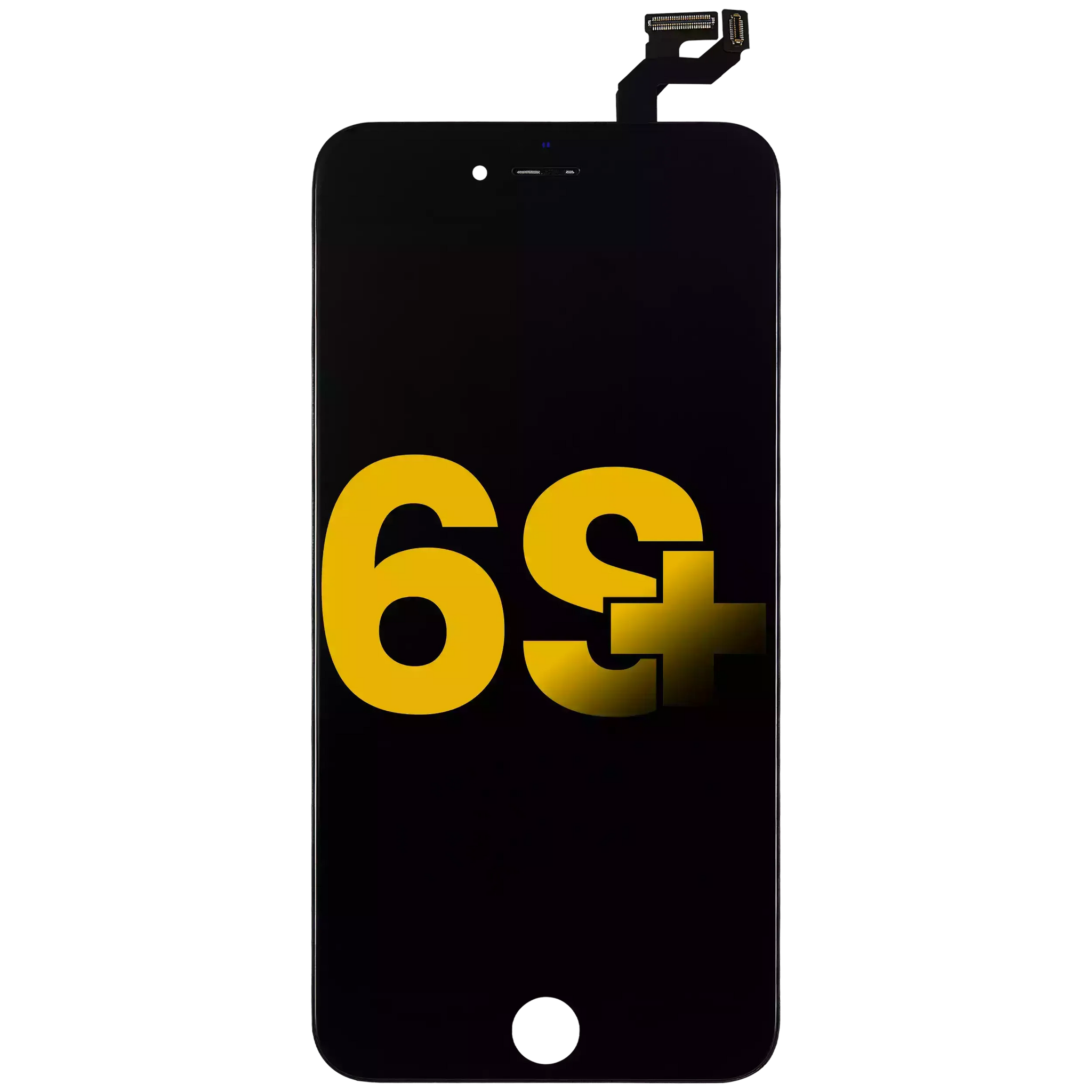 LCD Assembly With Steel Plate For iPhone 6S Plus (Refurbished) (Black)