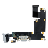 Charging Port Flex Cable For iPhone 6 Plus (Pull) (Silver)