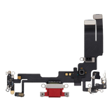 Charging Port Flex Cable For iPhone 14 (Pull) (Red)