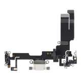 Charging Port Flex Cable For iPhone 14 (Pull) (Starlight)