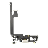 Charging Port Flex Cable For iPhone 12 Pro Max (Pull) (Silver)