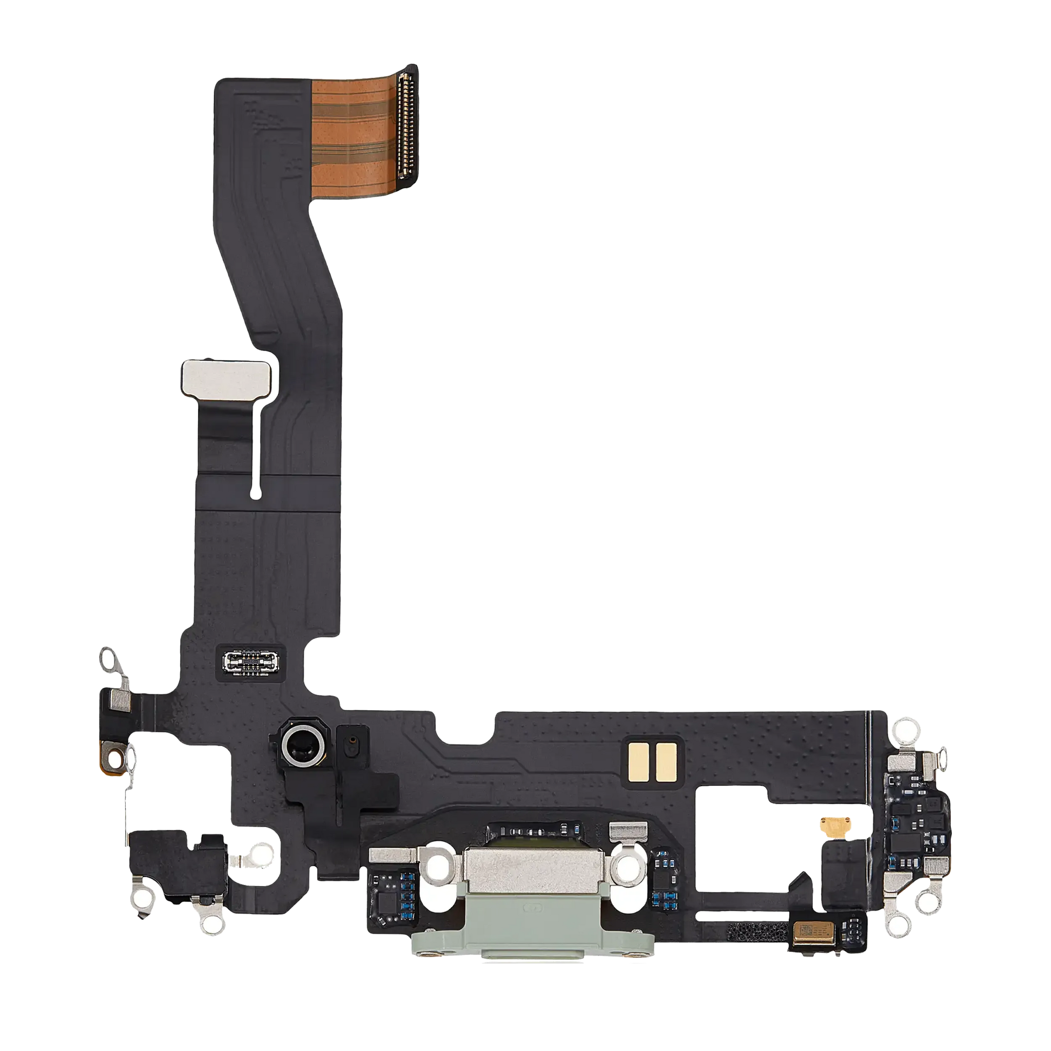Charging Port Flex Cable For iPhone 12 (Pull) (Green)