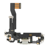 Charging Port Flex Cable For iPhone 12 Pro (Pull) (Silver)