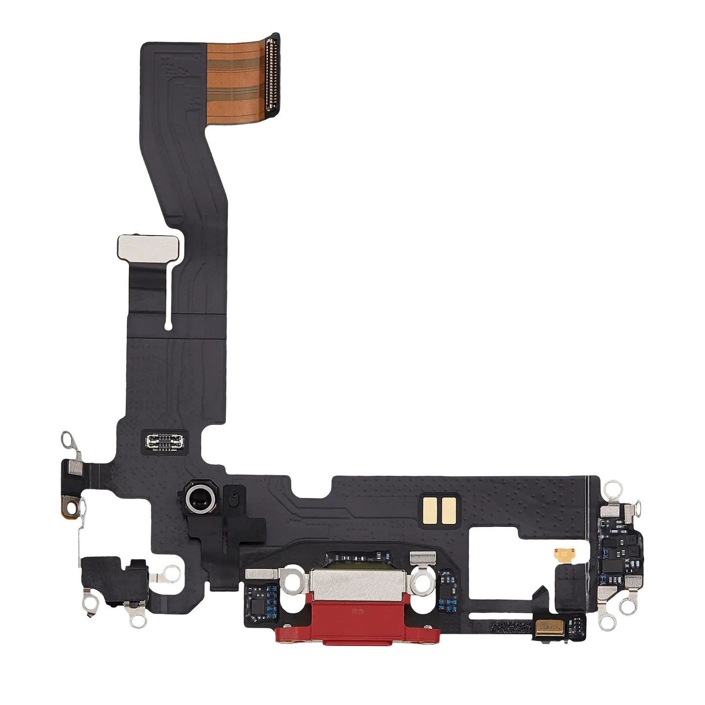 Charging Port Flex Cable For iPhone 12 (Pull) (Red)