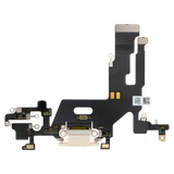 Charging Port Flex Cable For iPhone 11 (White) (Pull)