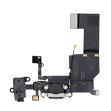 Charging Port Flex Cable For iPhone 5C (Pull) (Black)