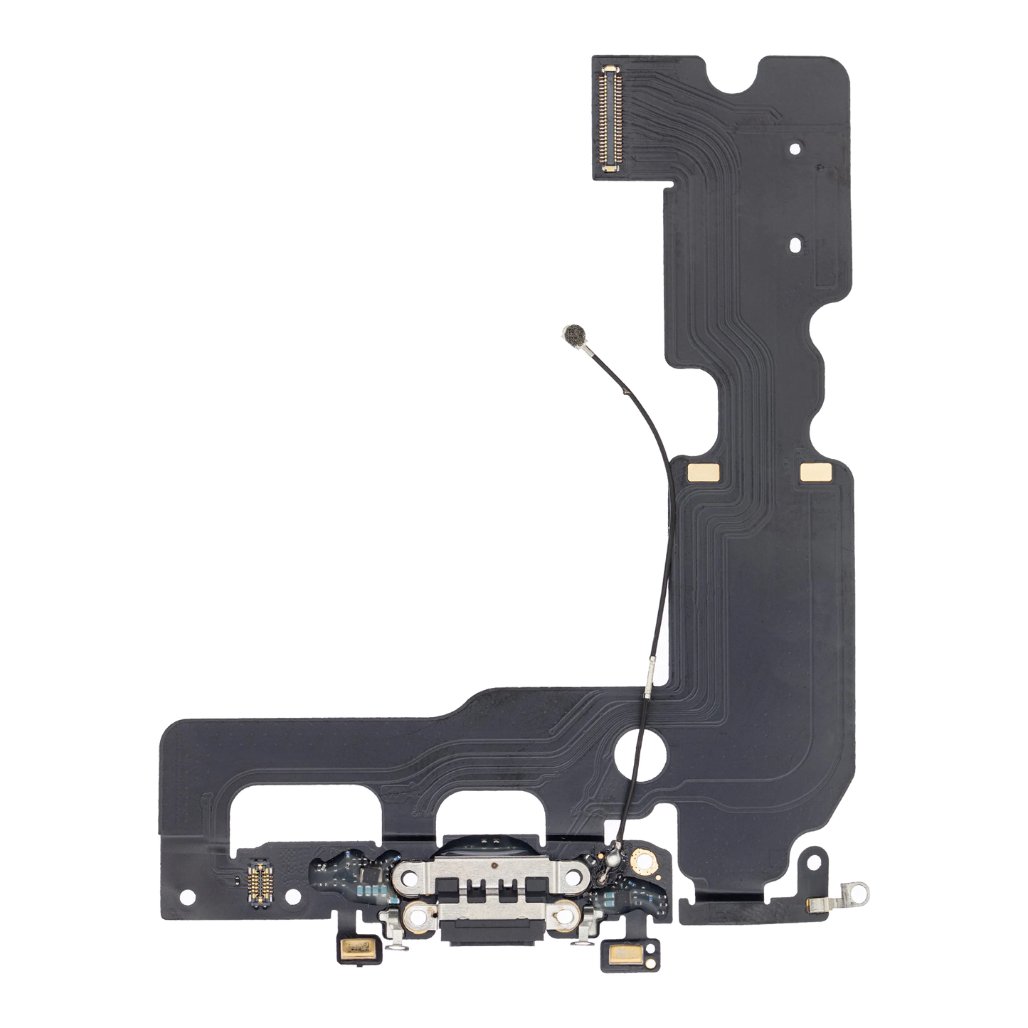 Charging Port Flex Cable For iPhone 7 Plus (Pull) (Jet / Matte Black)