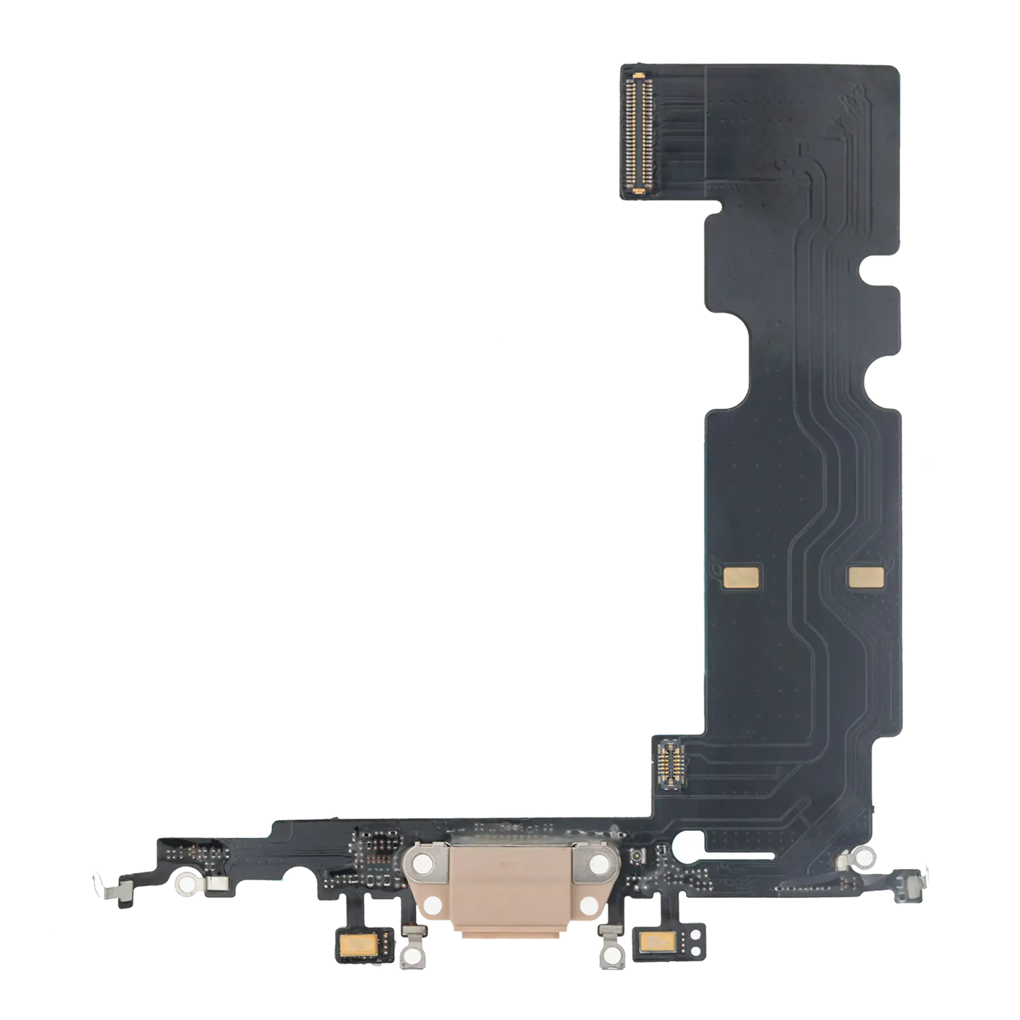 Charging Port Flex Cable For iPhone 8 Plus (Pull) (Gold)