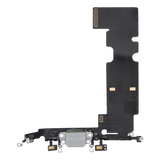 Charging Port Flex Cable For iPhone 8 Plus (Pull) (Silver)