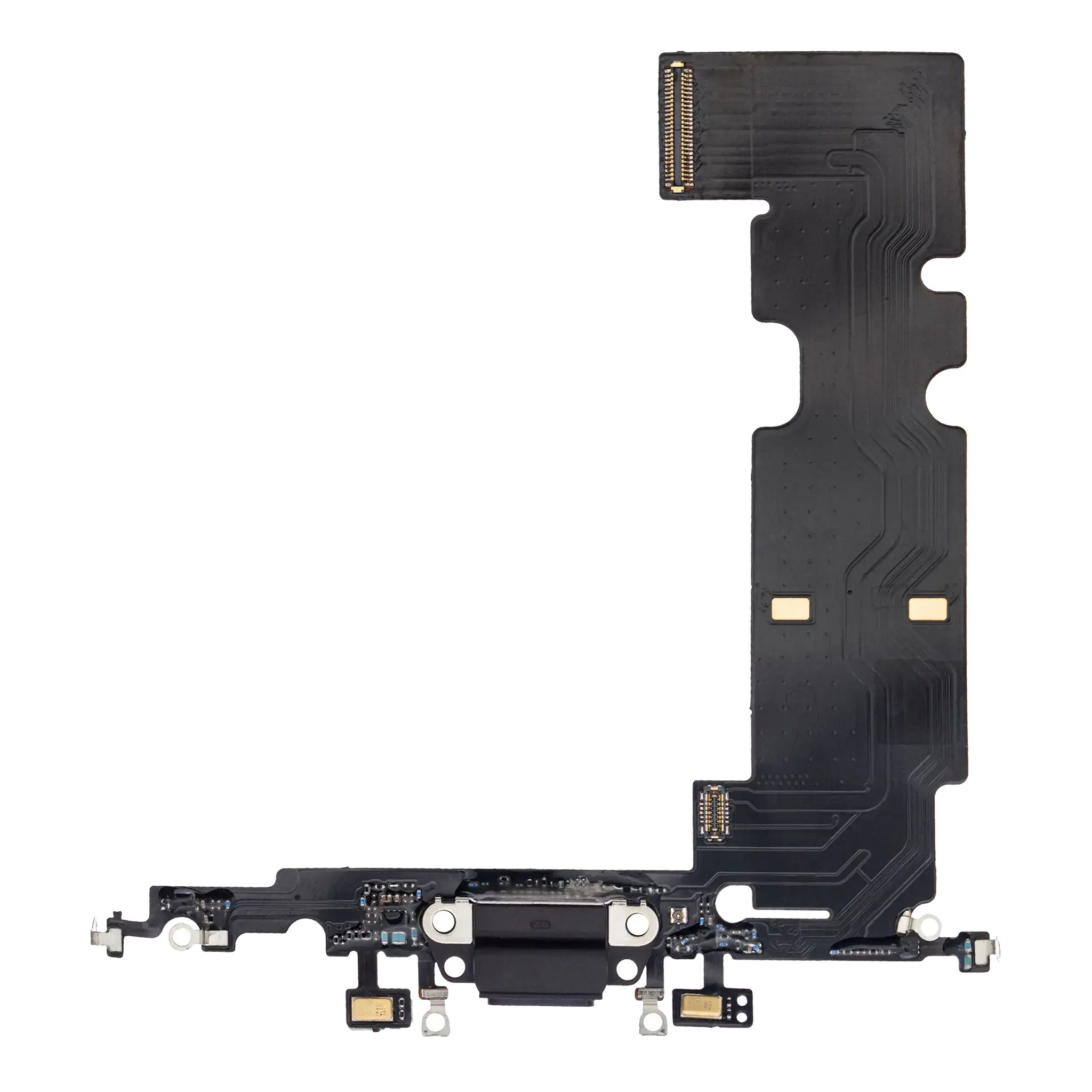 Charging Port Flex Cable For iPhone 8 Plus (Pull) (Space Gray)
