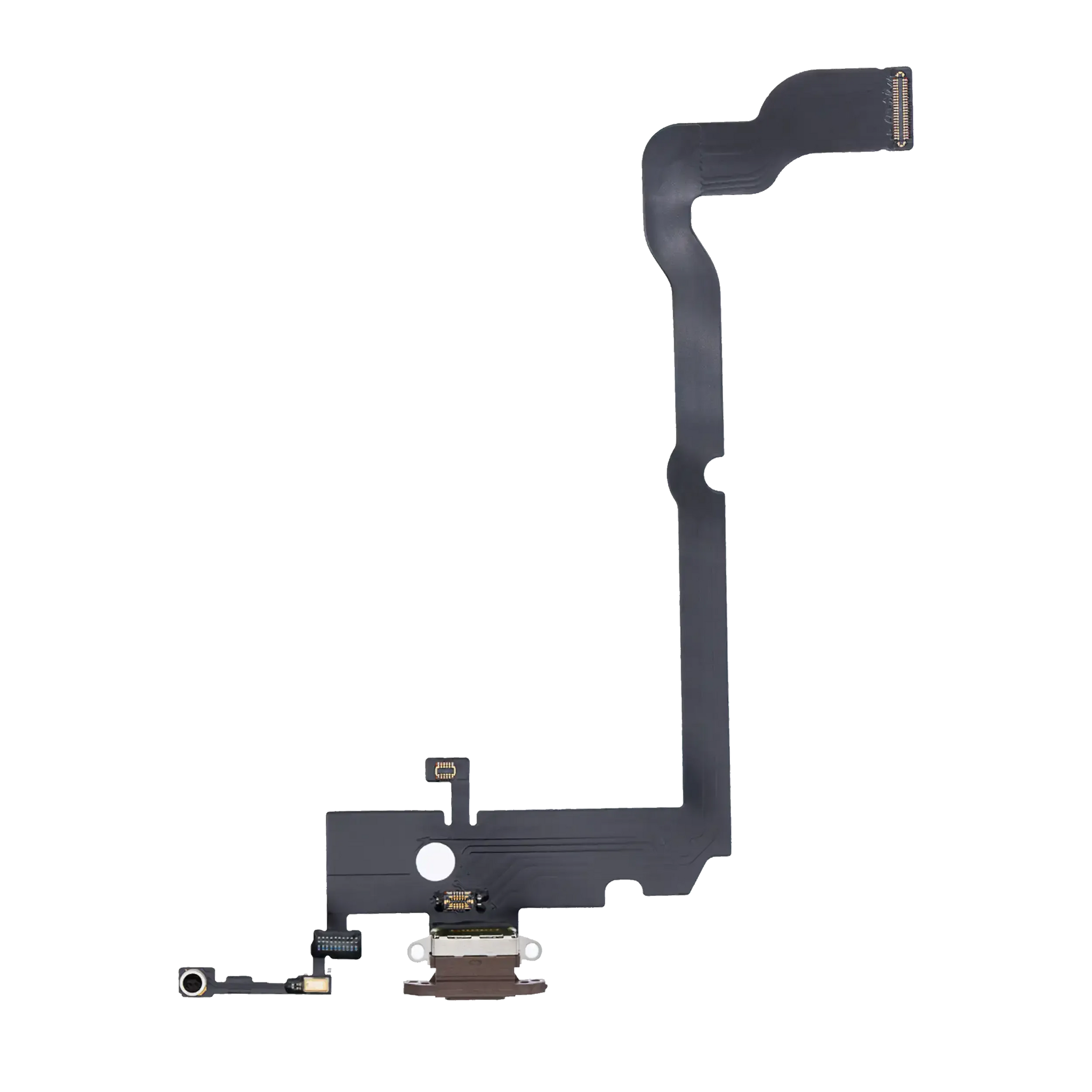 Charging Port Flex Cable For iPhone XS Max (Pull) (Gold)