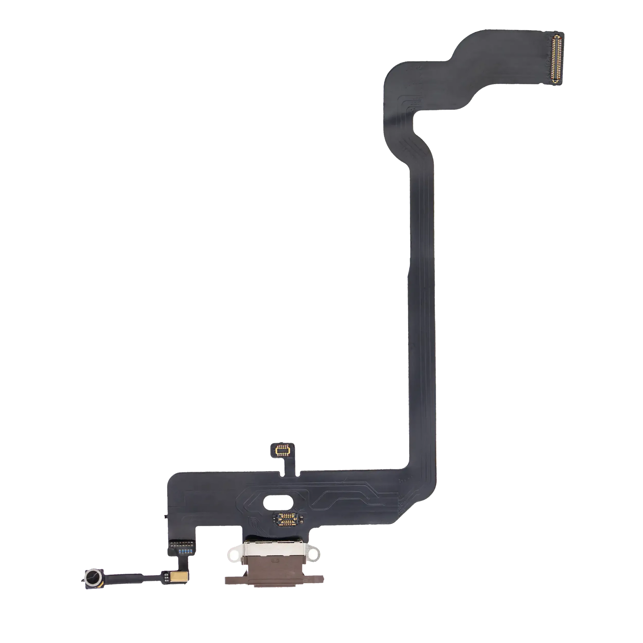 Charging Port Flex Cable For iPhone XS (Pull) (Gold)
