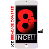 LCD Assembly With Steel Plate For iPhone 8 Plus (Pro LCD) (White)