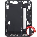 Mid-Frame Housing W/ Charging Port Flex & Small Parts For iPhone 16e (EU / Global Version) (Pull) (Black)
