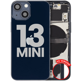 Back Housing W/ Small Parts For iPhone 13 Mini (US Version) (Pull) (Midnight)