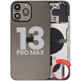 Back Housing W/ Small Parts For iPhone 13 Pro Max (US Version) (Pull) (Graphite)