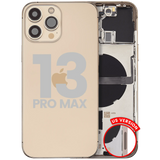 Back Housing W/ Small Parts For iPhone 13 Pro Max (US Version) (Pull) (Gold)