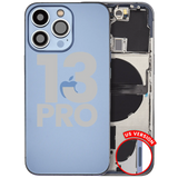 Back Housing W/ Small Parts For iPhone 13 Pro (US Version) (Pull) (Sierra Blue)