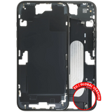 Mid-Frame Housing W/ Small Parts For iPhone 16 Plus (US Version) (Pull) (Black)