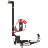 Charging Port Flex Cable For iPhone 17 Pro Max (Pull) (US Version) (Silver)