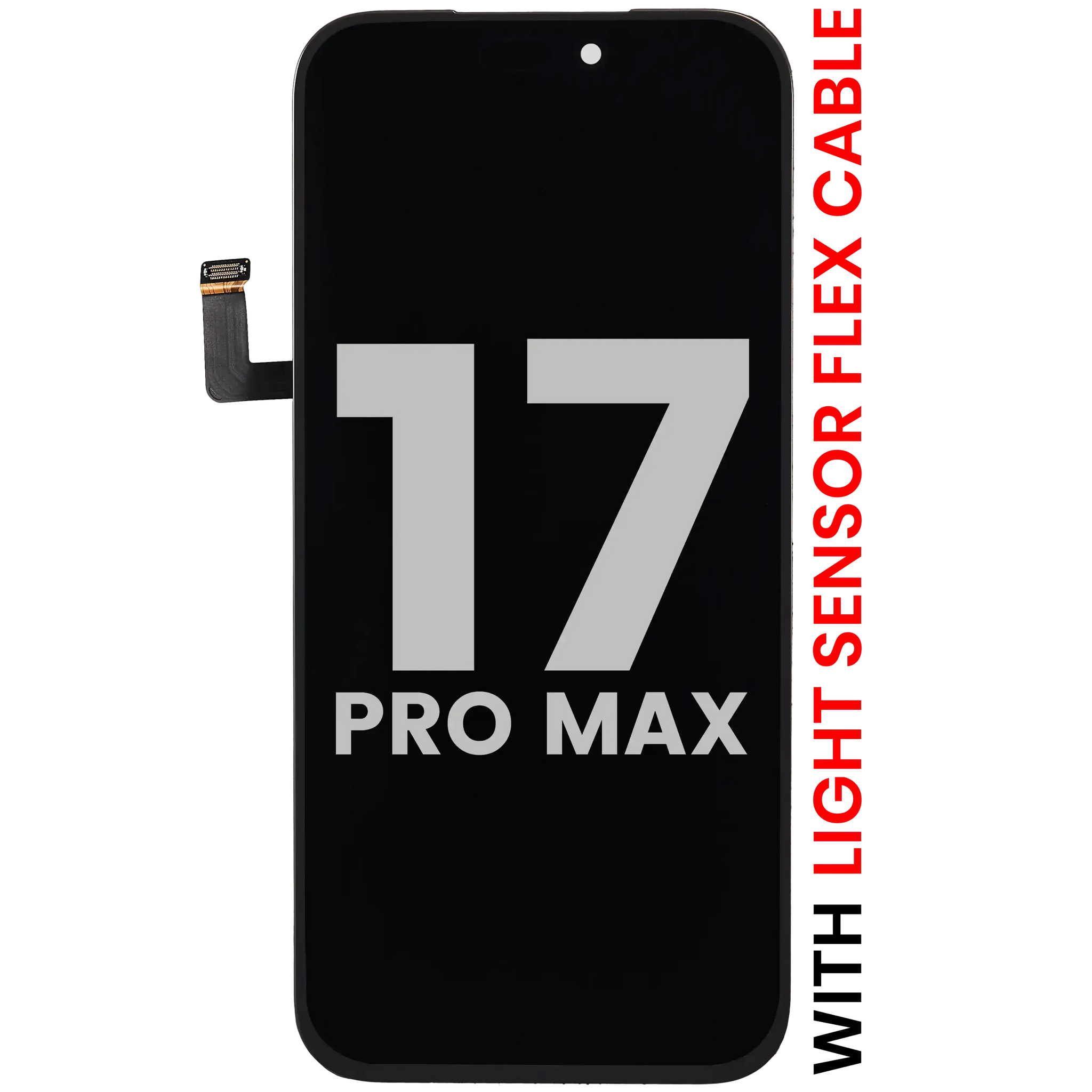 OLED Assembly For iPhone 17 Pro Max With Light Sensor Flex Cable (Pull A)