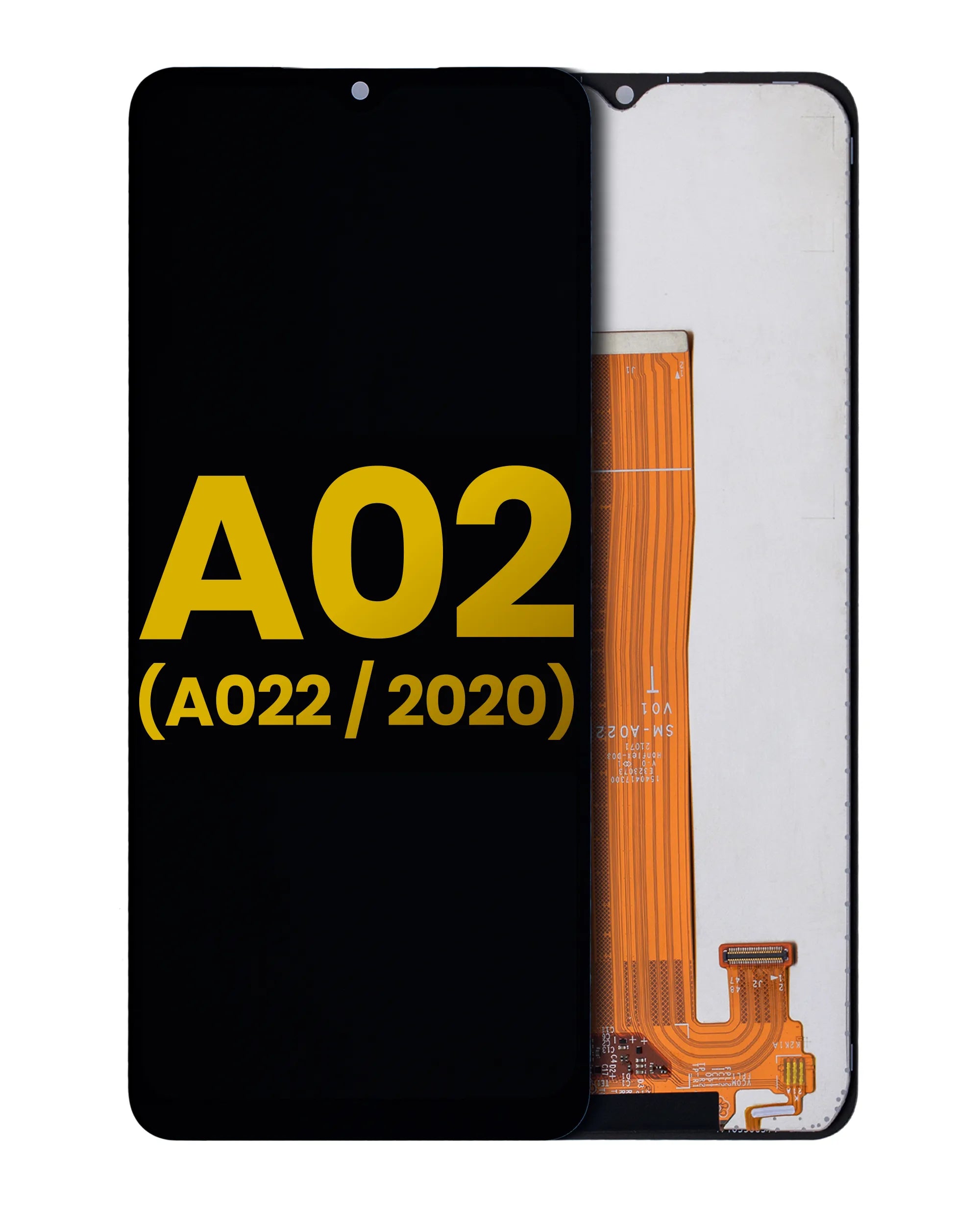 LCD Assembly Without Frame For Samsung Galaxy A02 (A022 / 2020) (Refurbished) (All Colors)