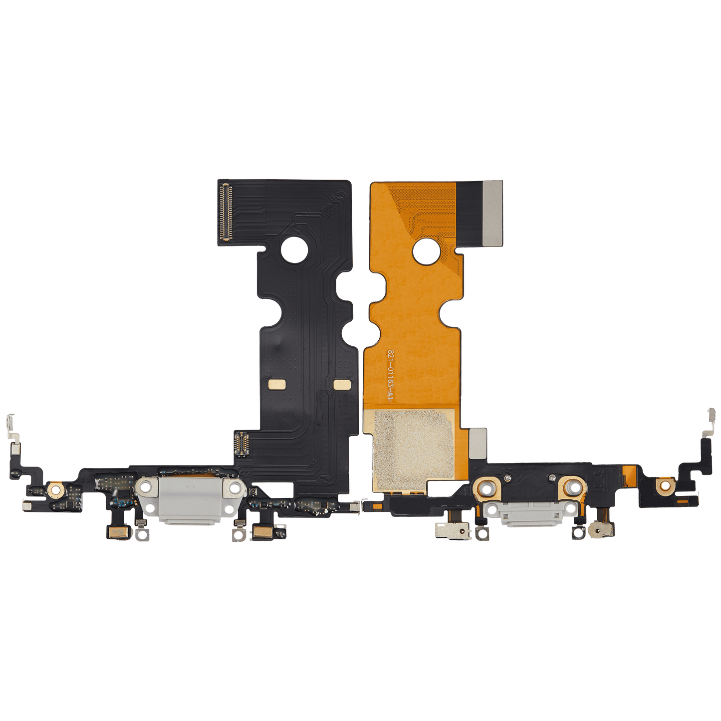 Charging Port Flex Cable For iPhone 8 (Pull) (Silver)