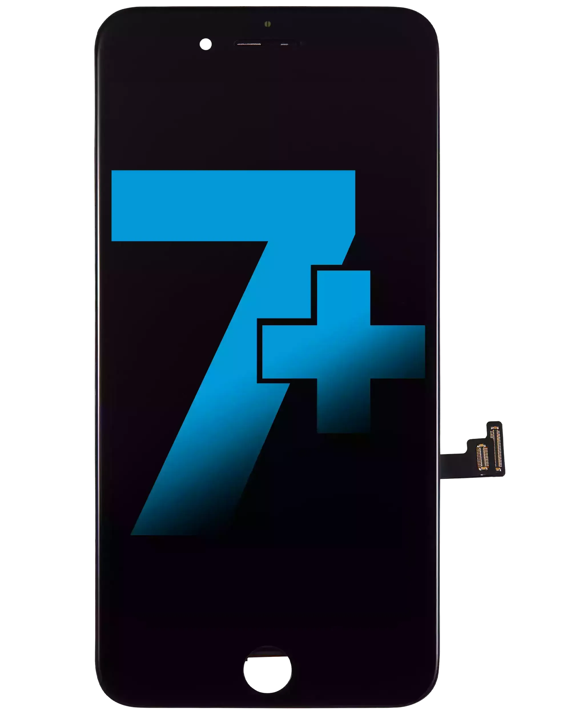 LCD Assembly With Steel Plate For iPhone 7 Plus (Incell) (Black)