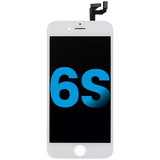 LCD Assembly With Steel Plate For iPhone 6S (Incell) (White)