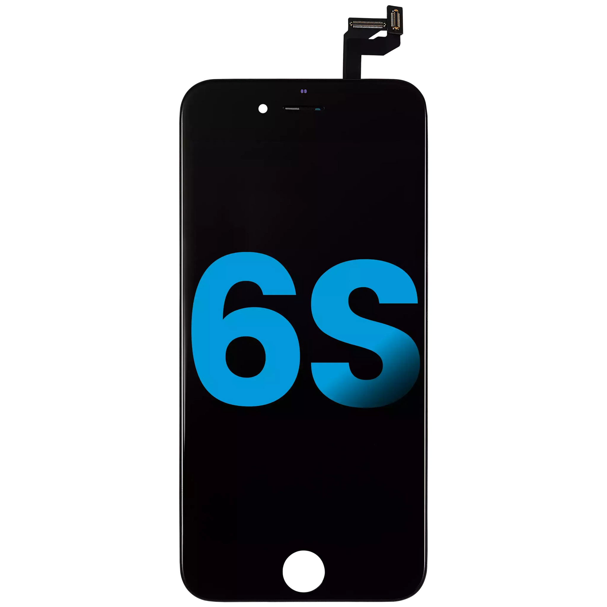 LCD Assembly With Steel Plate For iPhone 6S (Incell) (Black)