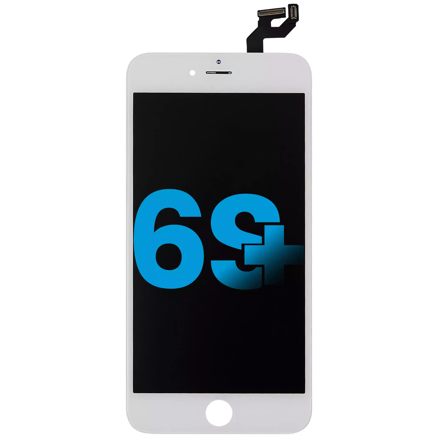 LCD Assembly With Steel Plate For iPhone 6S Plus (Incell) (White)