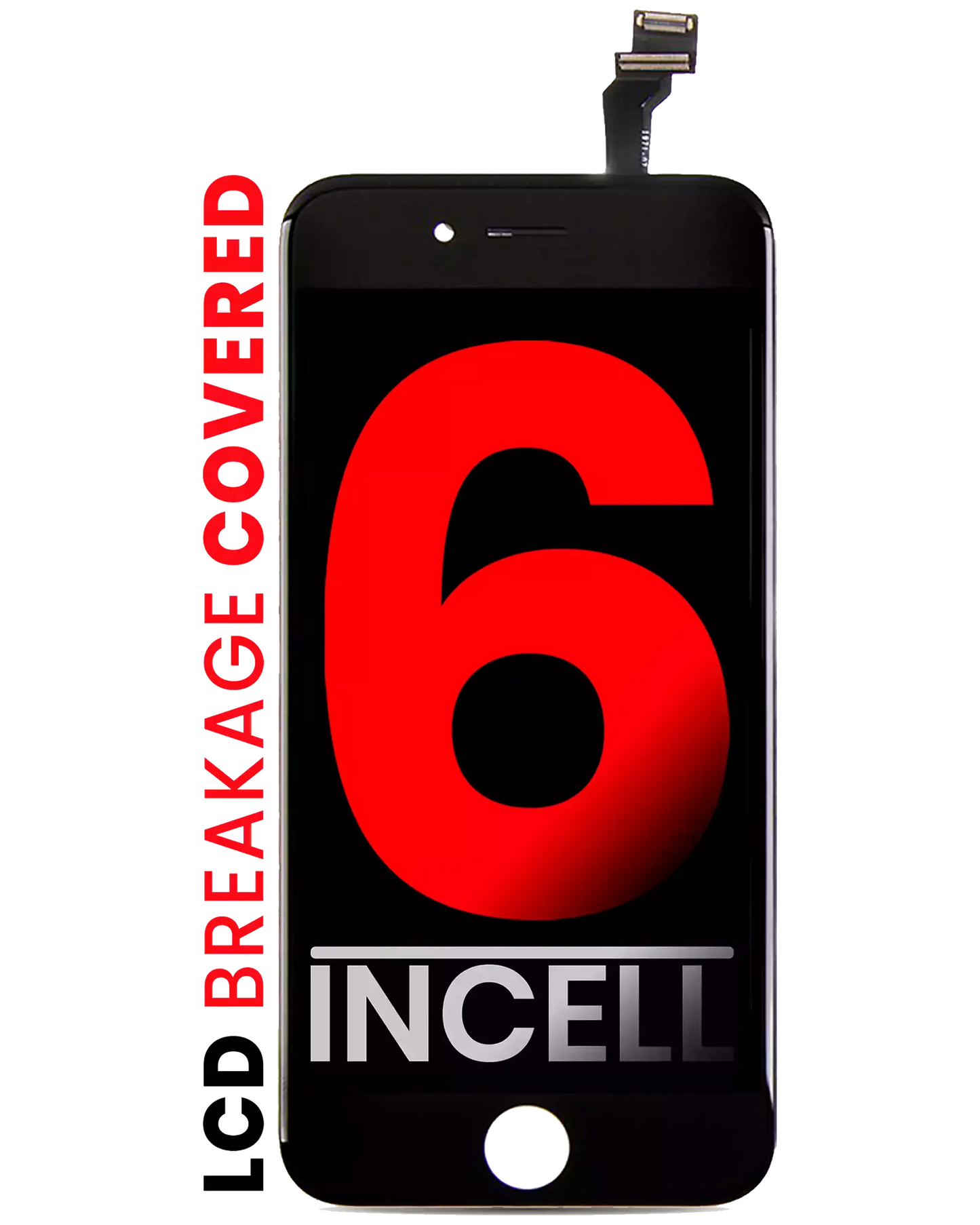 LCD Assembly For iPhone 6 (Incell) (Black)